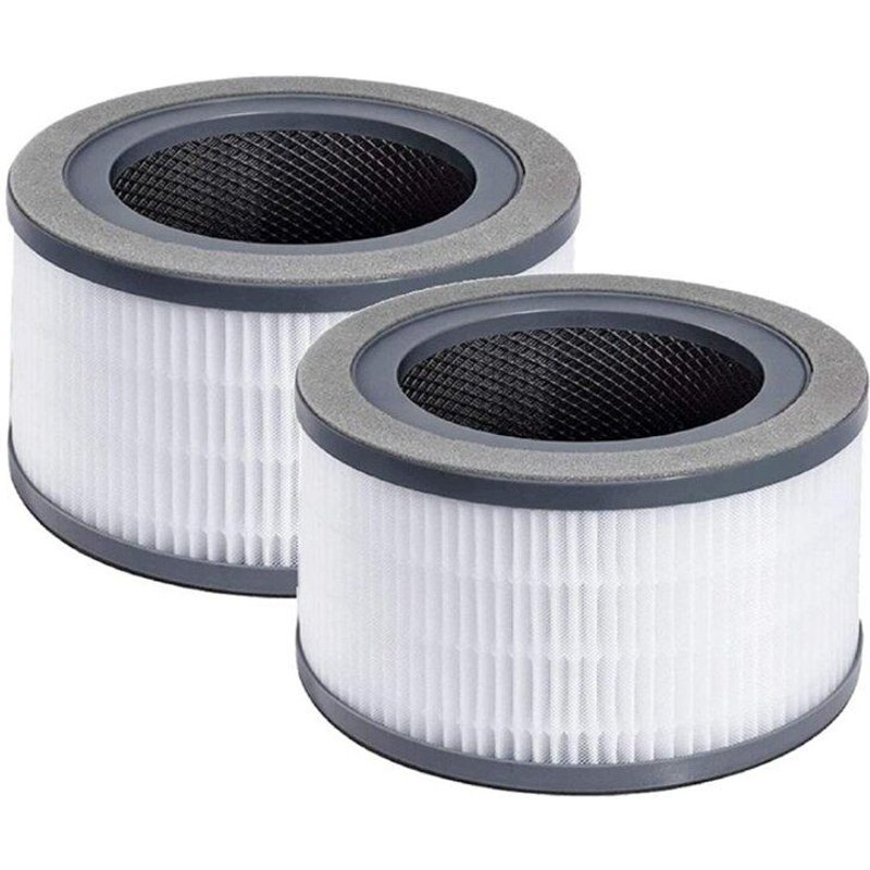 Filtre de remplacement pour purificateur d'air Levoit Vista 200, 3 en 1, filtre HEPA à charbon actif, 2 pièces