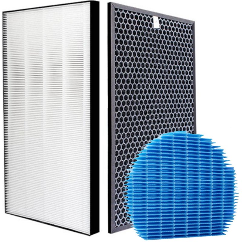 Filtre Ă charbon actif, filtre HEPA et filtre de remplacement pour purificateur d'air pointu KCE50 KCD50 KCE40W KCF50W