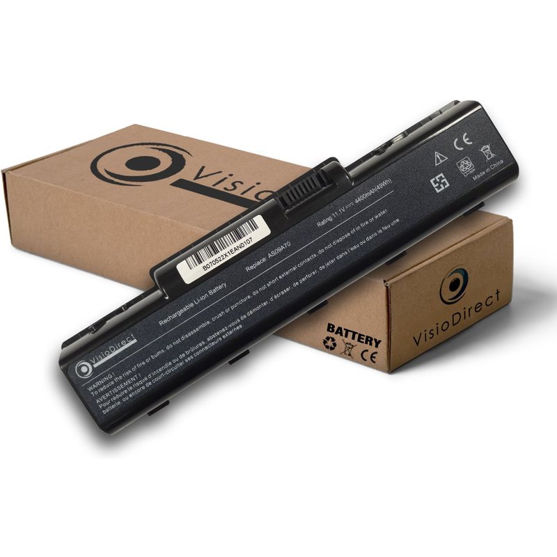 Batterie pour ACER Aspire 4300 4330 4332 5500 5541 5541G 5541-G 5516 11.1V 4400mAh - Visiodirect -