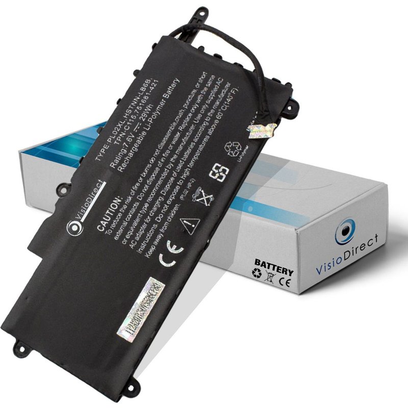 Batterie compatible avec HP PAVILION X360 11-N029TU 7.6v 2900mah -VISIODIRECT-