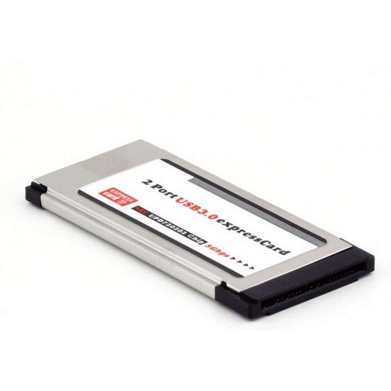 Adaptateur de carte Express USB 3.0 vers USB, 2 ports cachés à l'intérieur, haute vitesse, convertisseur de carte Express pour ordinateur portable Nipseyteko