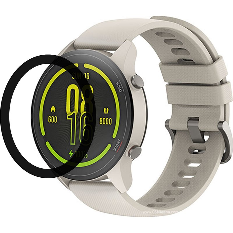 Lot De 2 Film Protecteur Verre Trempé Pour Montre Xiaomi Mi Watch 1.39" Modele Xmwt06 - Visiodirect -