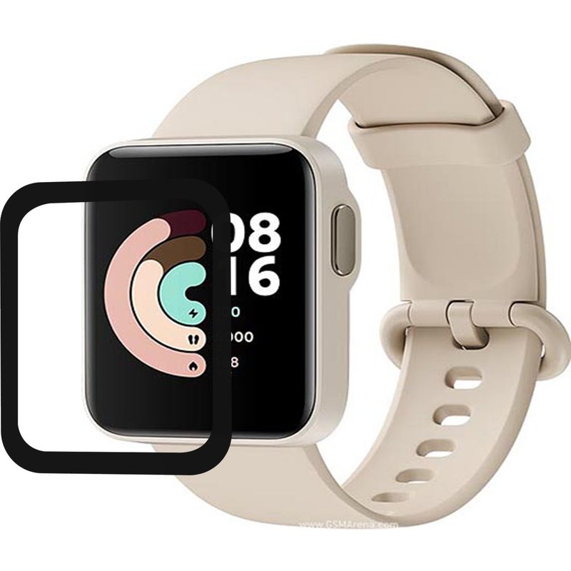 Lot De 2 Film Protecteur Verre Trempé Pour Montre Xiaomi Mi Watch Lite 1.4" - Visiodirect -