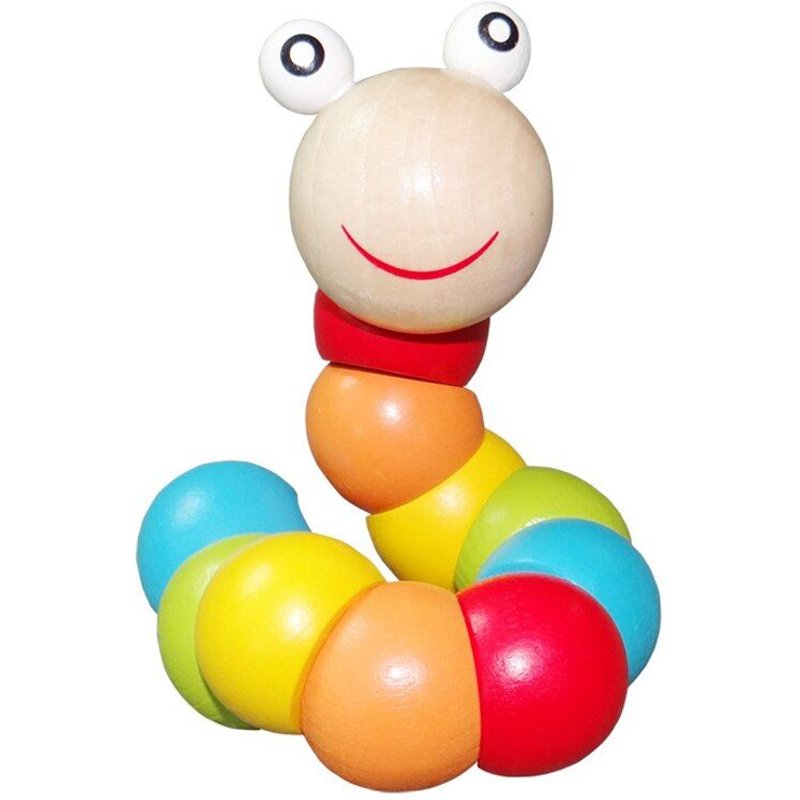 Blocs En Bois Pour Apprendre Aux Enfants En Âge Préscolaire, Jouets D'apprentissage Souples Et Amusants, Avec Doigts Éducatifs Montessori