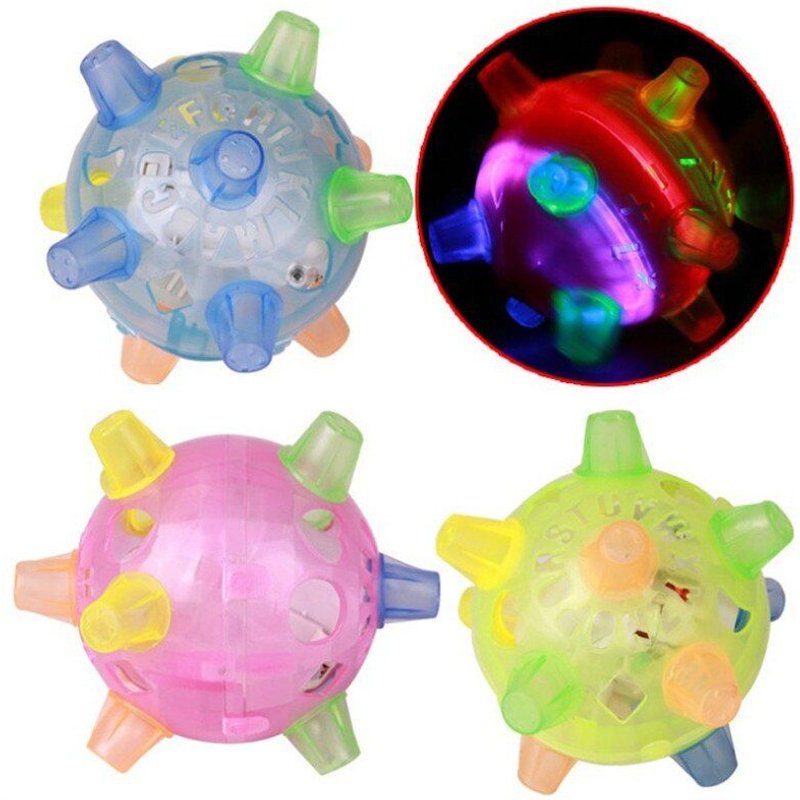 Boule Lumineuse Led Pour Enfants, Jouets Amusants Pour Garçons Et Filles, Boule Clignotante, Musique, Danse Sautante, Cadeau, Nouvelle Collection