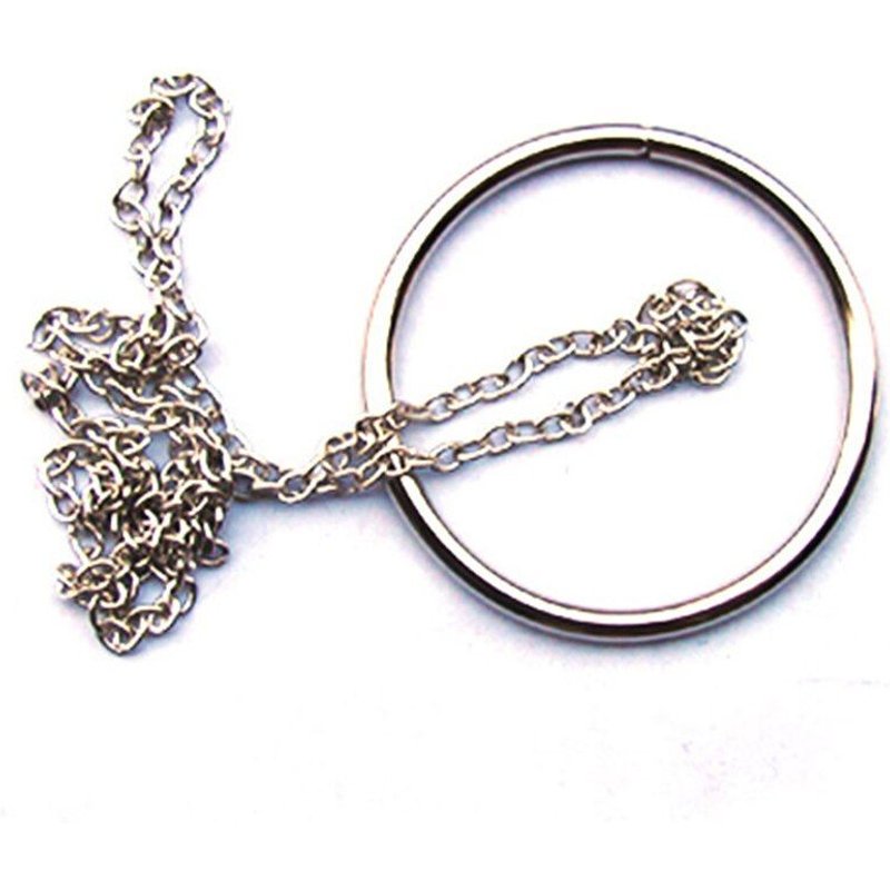 Anneau et chaîne magique Kawaii, accessoires magiques Cool, anneau à noeud sur chaîne facile à faire en métal V1D8