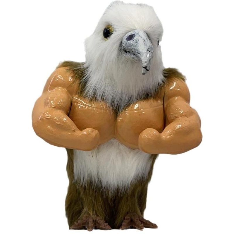 Figurines En Forme D'aigle Musclé, Jouets Animaux De La Vie Sauvage, Décoration De Jardin, Nouveaux Cadeaux Pour Enfants