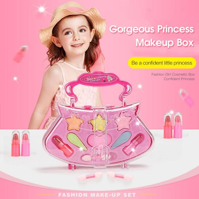 Coiffeuse de maquillage pour enfants, ensemble de jouets de beauté pour enfants, jouets de mode pour filles, cadeau de Simulation