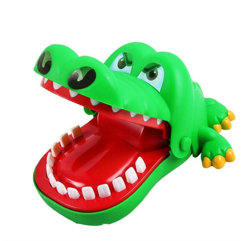 Funny Board Game Toys Crocodile Bouche Dentiste Bite Doigt Jouet Grand Crocodile Tirant Dents Bar Jeux pour Enfants Enfants Jouets