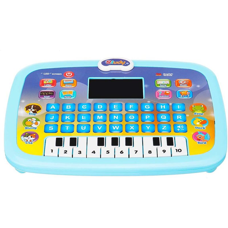 Mini Machine Électronique D'apprentissage À Led Pour Bébés Et Enfants, Alphabet, Ordinateur, Jouet Musical Et Éducatif Multifonction