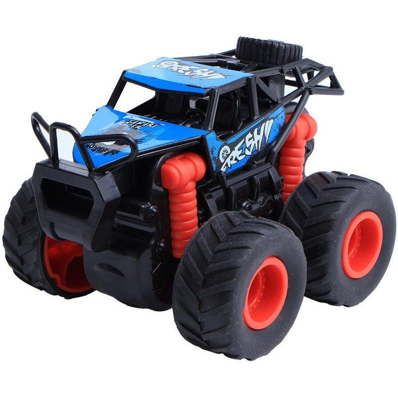 Mini Véhicule À Traction Rapide, Modèle 2021, Avec Grand Pneu, Roue, Jouet Créatif Pour Enfants, Machine Furious, Piste Magique D301224