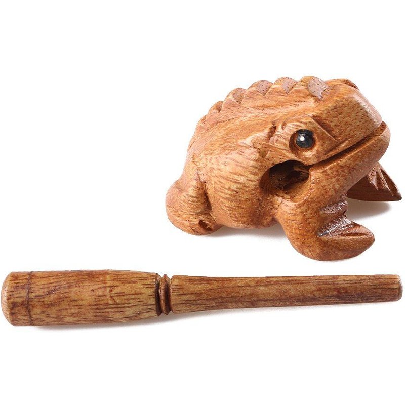 Porte-Bonheur Grenouille Jouets À Percussion, Instrument De Musique, Claquettes D'animaux En Bois, Cadeau Pour Enfants, Râpe À Percussion En Bois, Jouet Musical
