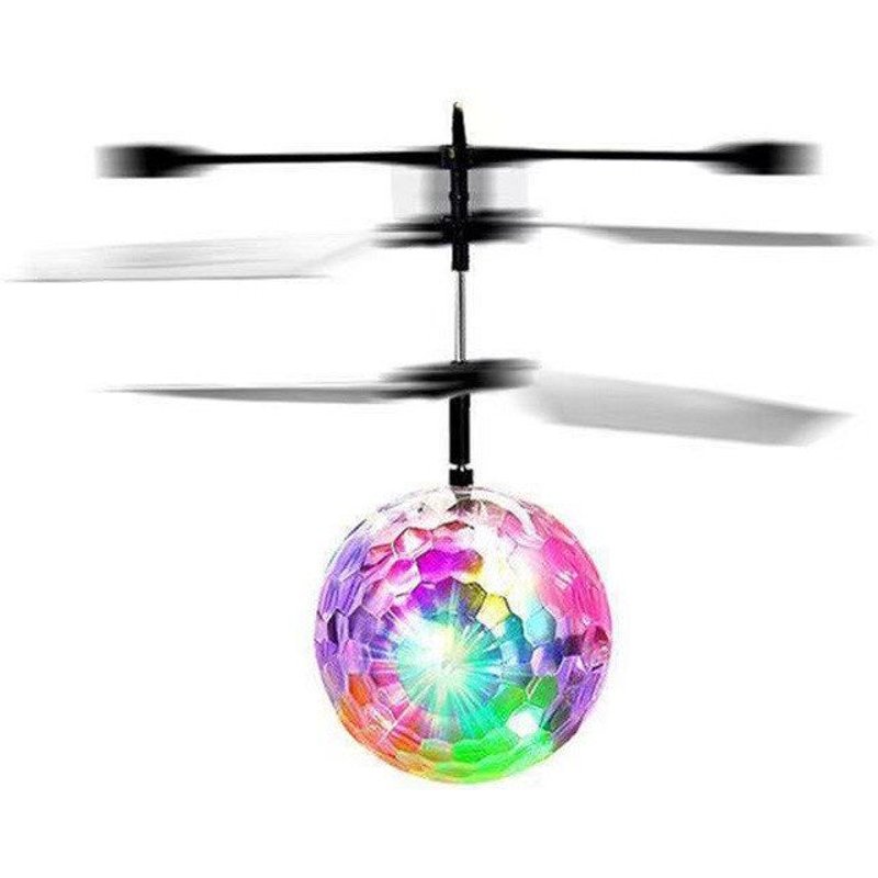 Mini Drone Rc Hélicoptère, Jouet Pour Enfants, Balle Volante, Éclairage Led Brillant, Quadcopter-Générique
