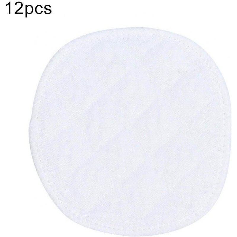 Coussinet D'allaitement Lavable À 3 Couches Pour Femmes, 12 Pièces, À Séchage Rapide, Accessoire D'alimentation Pour Bébé, Pour Grossesse Et Maternité