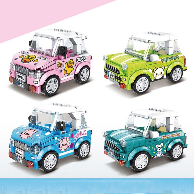 Blocs De Construction De Voitures De Course En Briques, Champions De La Vitesse, Modèle De Voiture De Course, Jouets À Collectionner Pour Enfants, 2021