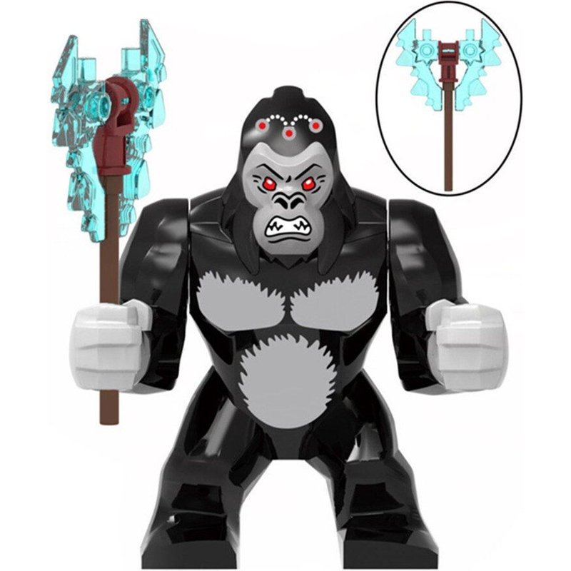 Blocs De Construction D'animaux Orang-Outan, 2021, Jouets Éducatifs, Blocs De Construction, Modèle Moc, À Monter Soi-Même, Cadeaux De Noël