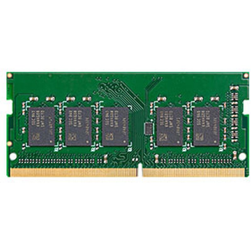 Synology - DDR4 - module - 8 Go - SO DIMM 260 broches - 1333 MHz - mémoire sans tampon - ECC - pour Disk Station DS1522+, DS2422+, DS3622XS+, DS723+, DS923+; RackStation RS822+, RS822RP+