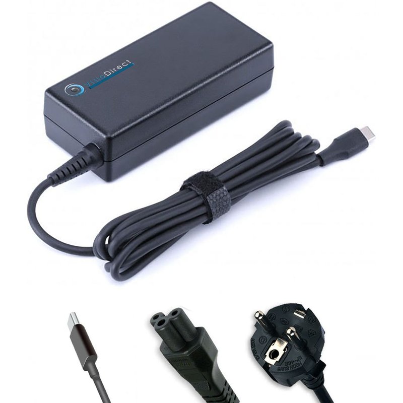 Alimentation compatible avec LENOVO Yoga A12 ZA20 Adaptateur Chargeur 65W 5V/3A 9V/3A 15V/3A 20V/3,25A -VISIODIRECT-