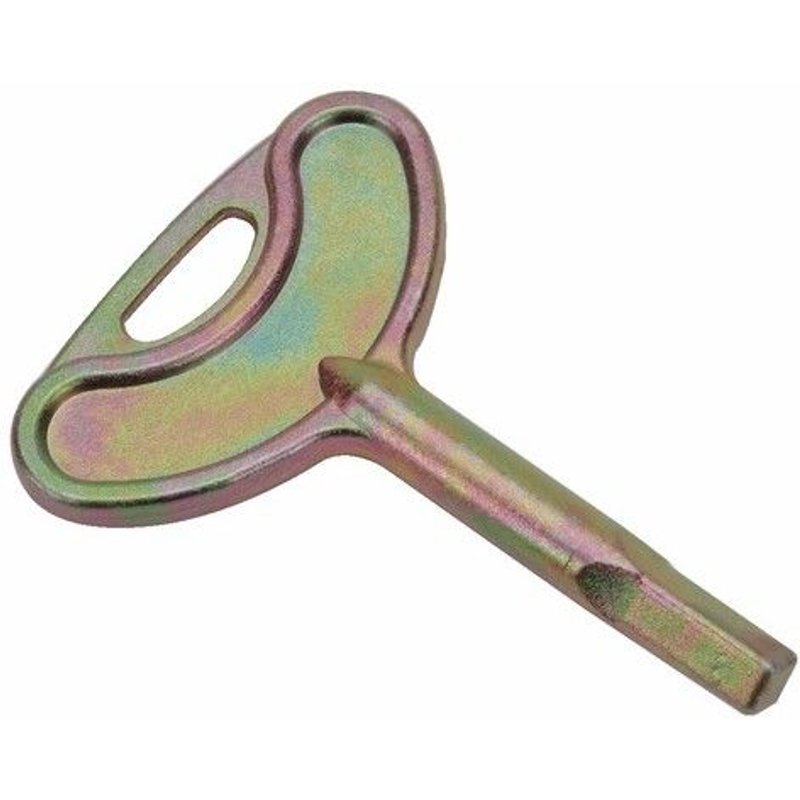 Clé carré 6mm mâle pour serrure batteuse MÉTALUX