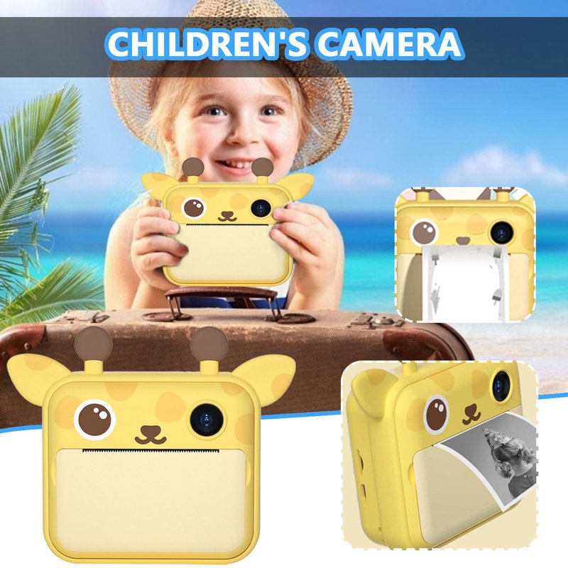 Appareil Photo Appareil Photo Pour Enfants Peut Prendre Des Photos Et Imprimer Wifi Mini Cadeau D'anniversaire Pour Appareil Photo Numerique Pour Enfants