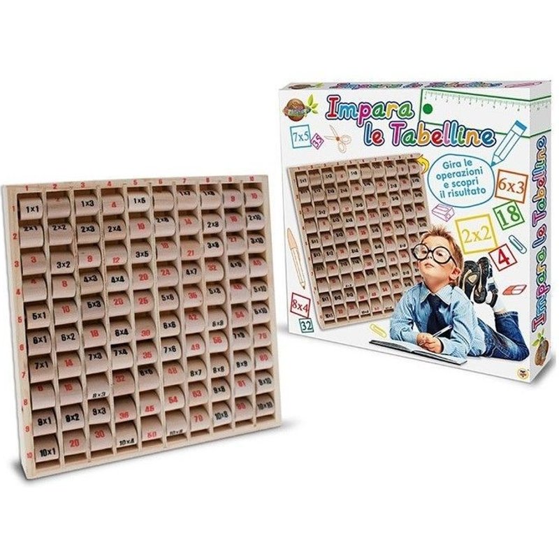 Tables De Temps D'apprentissage Du Jeu En Bois