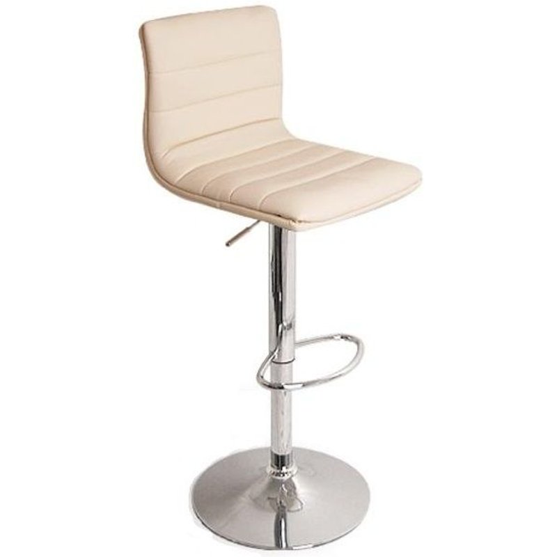 Vista Breakfast Bar Tabouret Crème Hauteur Réglable