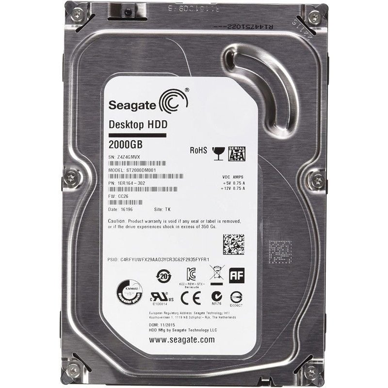 DISQUE DUR 2000GB SEAGATE