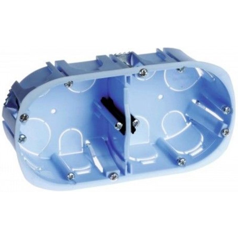 Boîte d'encastrement XL Pro - pour cloisons sèches - 2 postes - P40 EUROHM