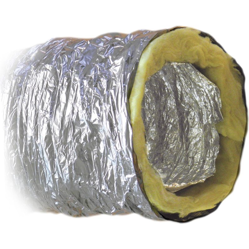 Gaine souple aluminium isolée STRULIK 5M Diam 125mm