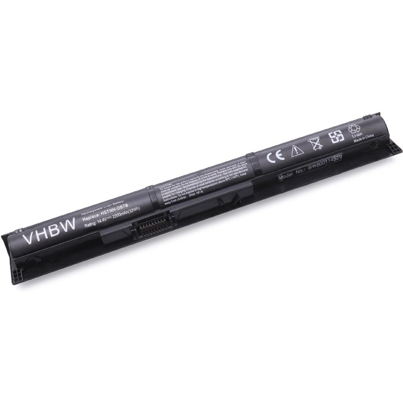 vhbw Batterie compatible avec HP ProBook 450 G3 (V6D99AV), 450 G3 (V6E00AV), 450 G3 (V6E01AV) ordinateur portable Notebook (2200mAh, 14,4V, Li-ion)