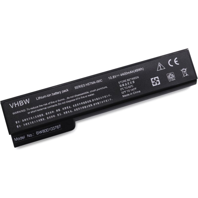 vhbw Batterie remplacement pour HP 659083-001, BB09, CC06, CC06X, CC06XL, CC09, HSTNN-CB2F pour ordinateur portable (4400mAh, 11,1V, Li-ion)