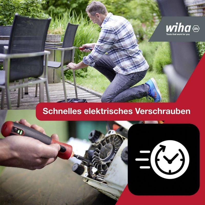 Wiha Elektrischer Schraubendreher Speede Pocketdrive 31-tlg