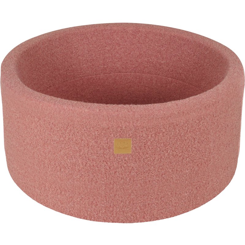 Meowbaby Piscine A Balles Pour Bébé - Rond 90x40cm Piscine A Balle Pour Enfant Sans Balle, Boucle, Rose