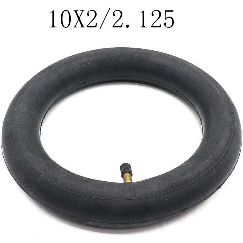 Chambre À Air 10x2.125/2.50 Avec Valve Coudée/Droite Pour Tricycle, Vélo Schwinn Pour Enfants, 3 Roues, Poussette, Scooter 10