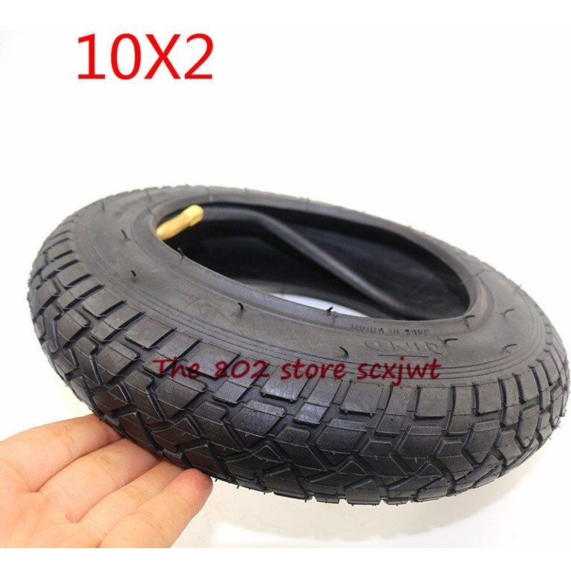 Valve Coudée 10x2 (54-152) Pneu/Tube Intérieur De Scooter, Poussette D'enfants, Roadster Trike Tricycle Roues Arrière, Valve