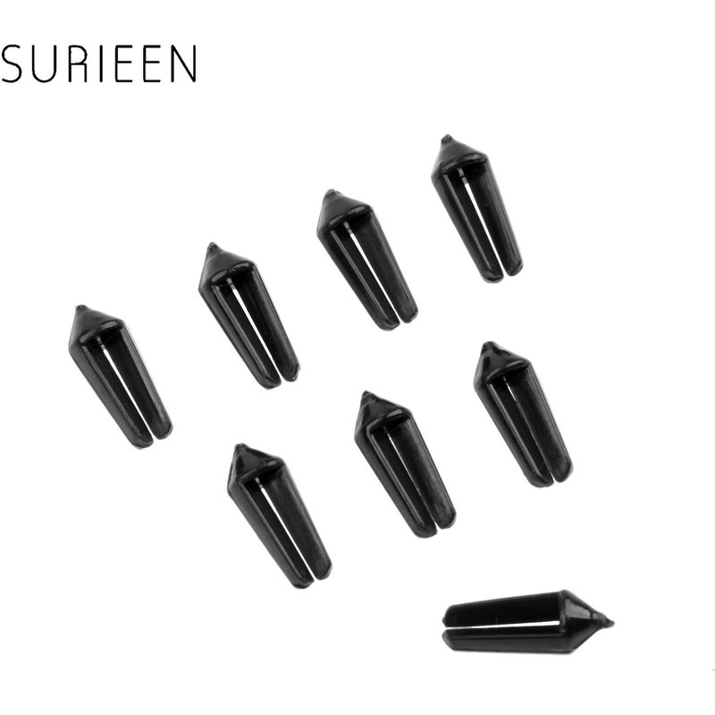 jeu de fléchettes de protection en Nylon, 8 pièces de rechange pour fléchettes noires en acier et à pointe souple, 9.4mm