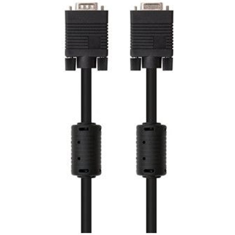 Ewent EW-110102-020-N-P câble VGA 1,8 m VGA (D-Sub) Noir