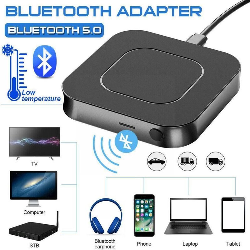 Compatible Bluetooth 5.0 Émetteur Récepteur Aptx Ll Bt Musique Audio Adaptateur Usb Sans Fil 3.5mm Pour 3.5 Aux Z3z6