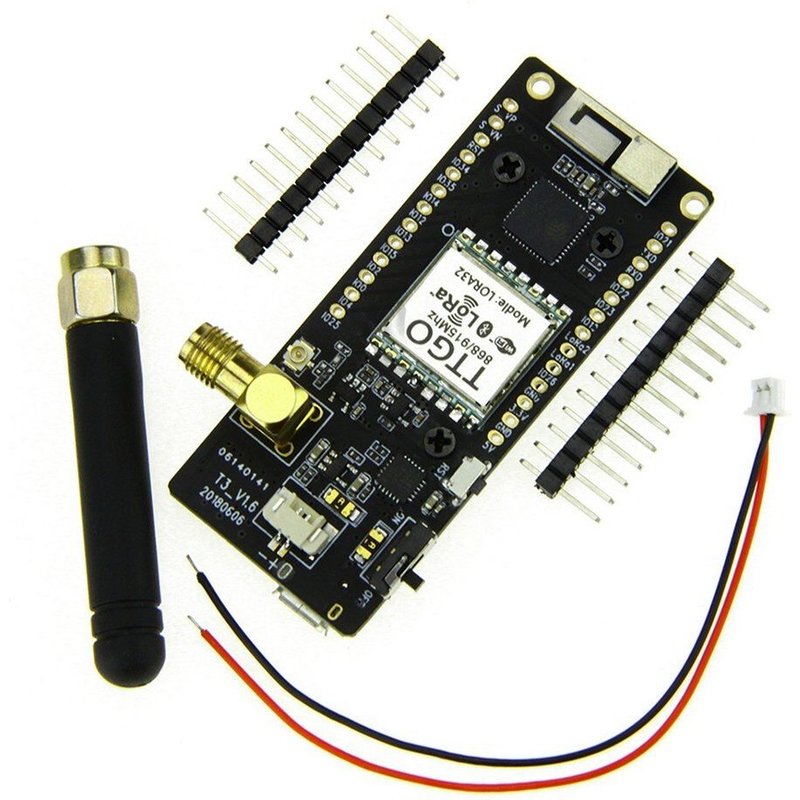 carte adaptateur WIFI sans fil, 433/868/915Mhz 433MHz SX1276 ESP32, affichage Oled, BT