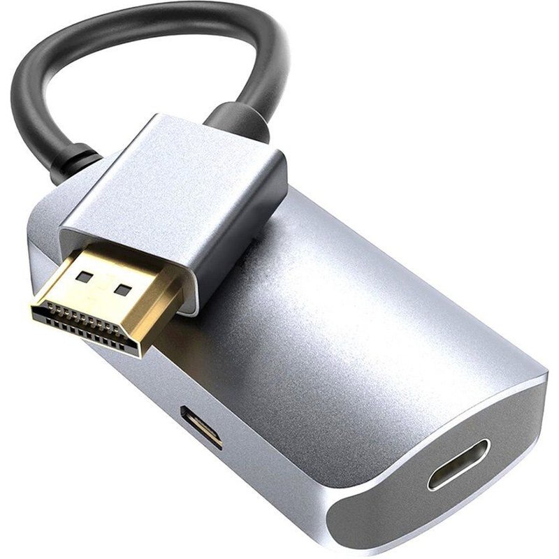 Câble HDMI mâle à Type C femelle 4K60Hz USB 3.1 HDTV, convertisseur adaptateur de câble pour MacBook Chromebook Samsung
