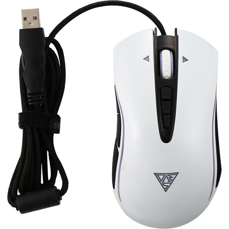 Souris de jeu M8 ergonomique à câble Usb, 1 pièce, accessoire professionnel, lumière Led, noir