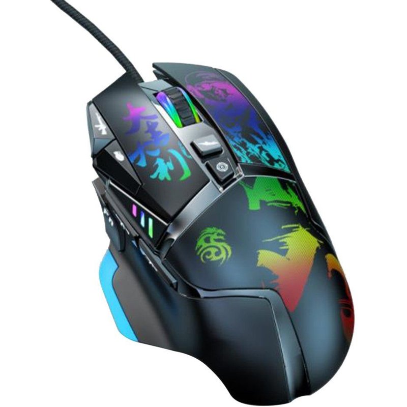 Souris de jeu ergonomique sans fil 11D, compatible avec Bluetooth
