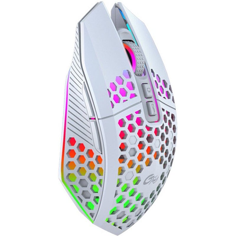 Souris de jeu sans fil Rechargeable 2.4G, 8 touches, 1600 DPI, rétro-éclairage LED RGB, ergonomique et réglable