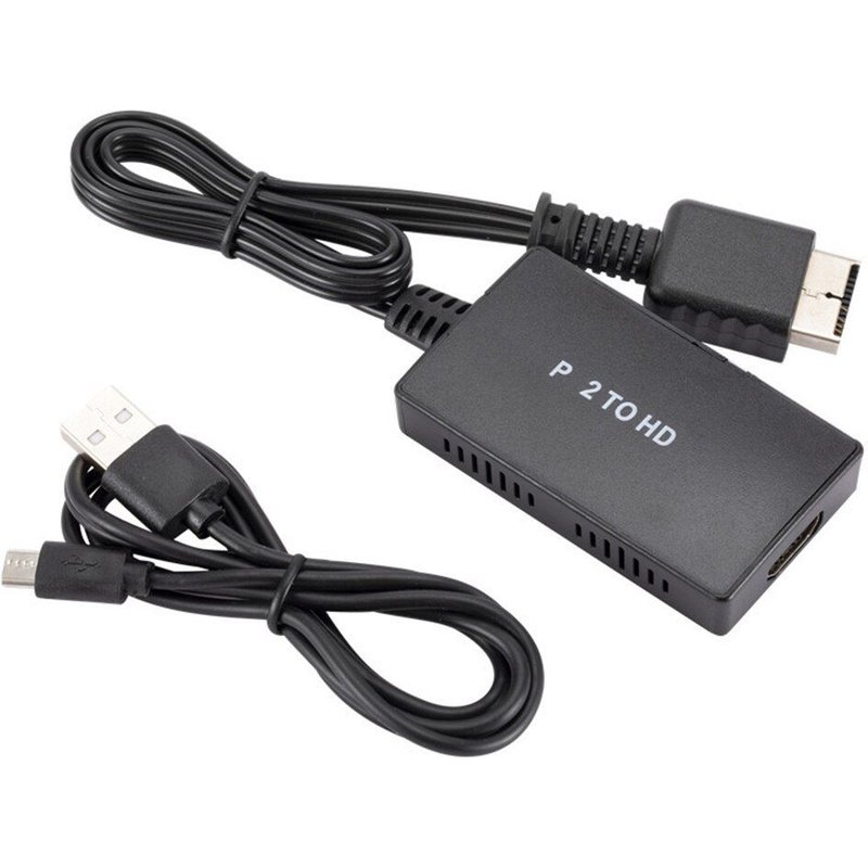 Convertisseur de câble Audio HD, adaptateur de Console, séparateur de câble Audio HD, pour PS2, compatible HDMI