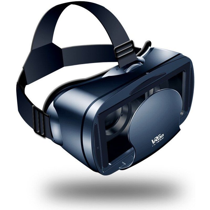 Lunettes Vr Grand Angle Pour Téléphone Portable, Réalité Virtuelle 3d Uniquement, Plein Écran, Pour Smartphones De 5 À 7 Pouces