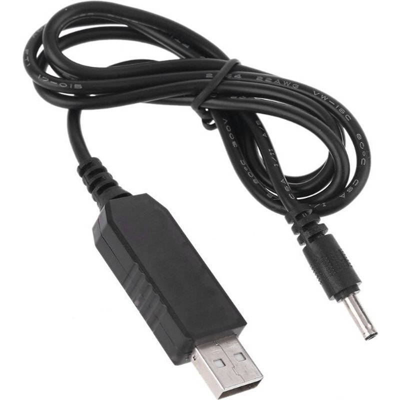 Câble d'alimentation USB vers DC 12V, 1,5 a, 3.0x3.5mm, QC 1.35, booster, pour routeur WiFi et autres appareils 12V