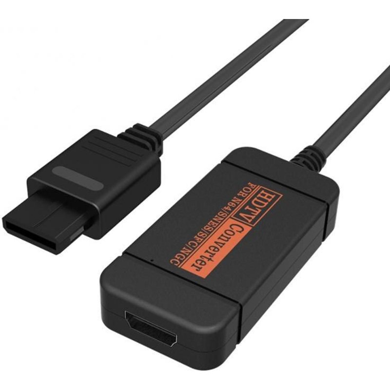 Adaptateur convertisseur pour N64/SNES/NGC/SFC vers HDMI, pour nintendo 64, pour GameCube, câble numérique complet Plug And Play