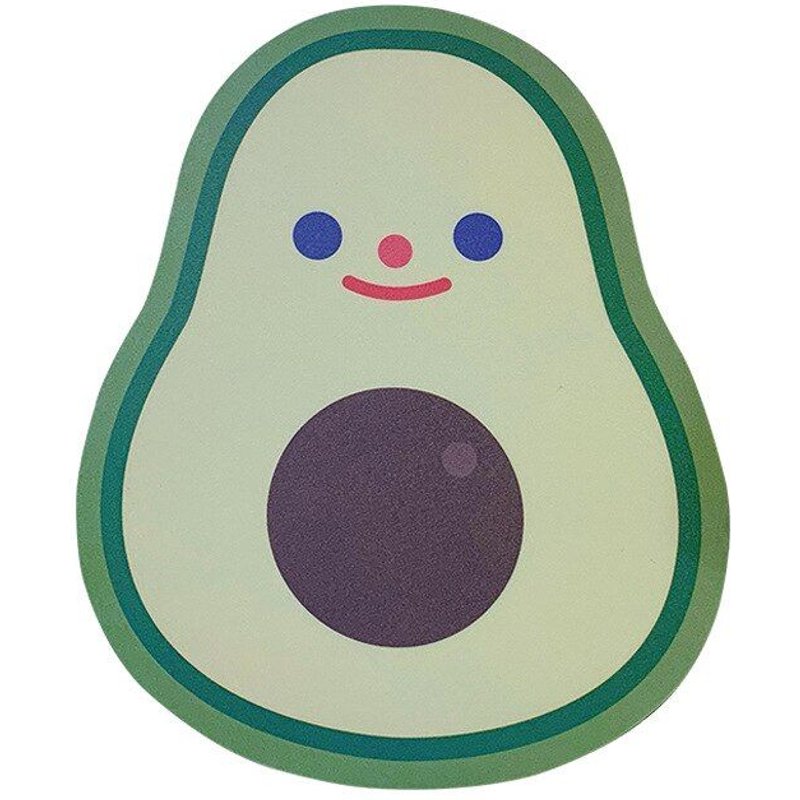 Tapis de souris rond antidérapant pour enfants, joli tapis de jeu pour ordinateur portable
