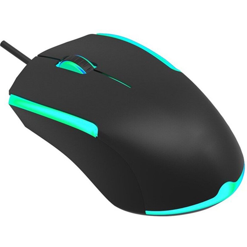 souris optique de jeu, 1200 DPI, 3 boutons, filaire, rvb, pour ordinateur de bureau et portable Windows 10/8/7
