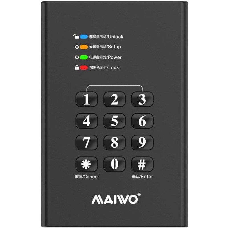 boîtier de disque dur externe USB 3.0 vers SATA III, pour SSD de 2.5 pouces, 9.5mm